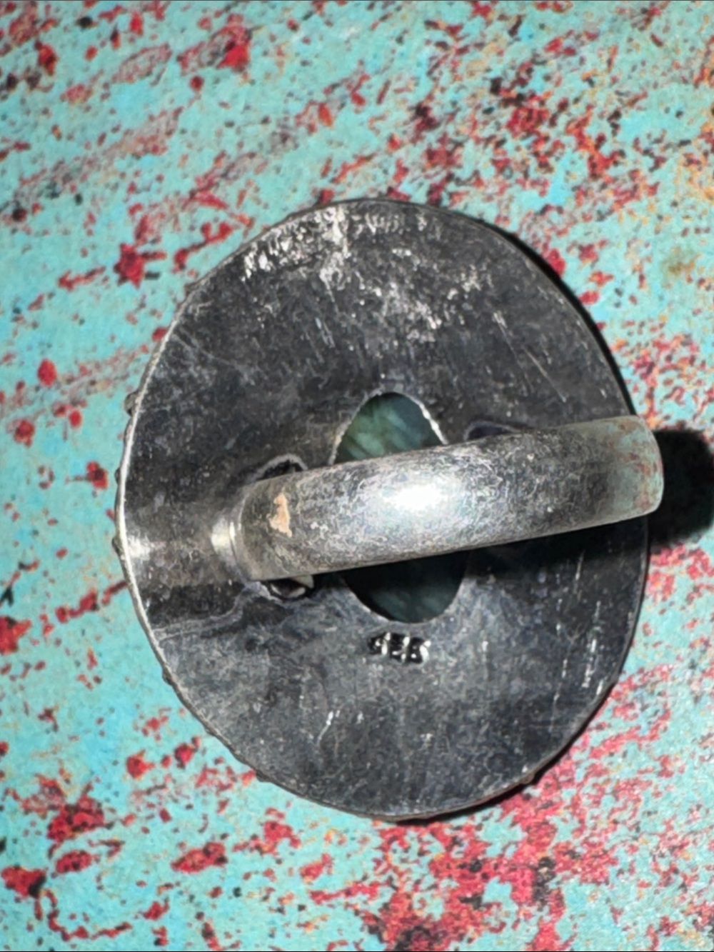 Silver Labradorite Ring - Picture 8 of 10